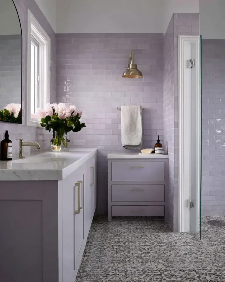 Two-Tone Bathroom Decor Ideas - Featured