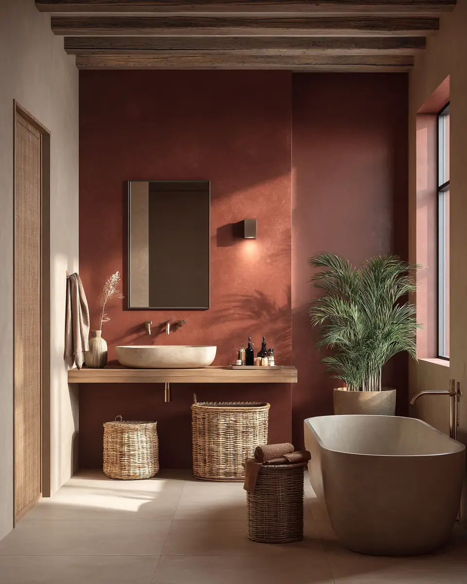 Two-Tone Bathroom Decor Ideas