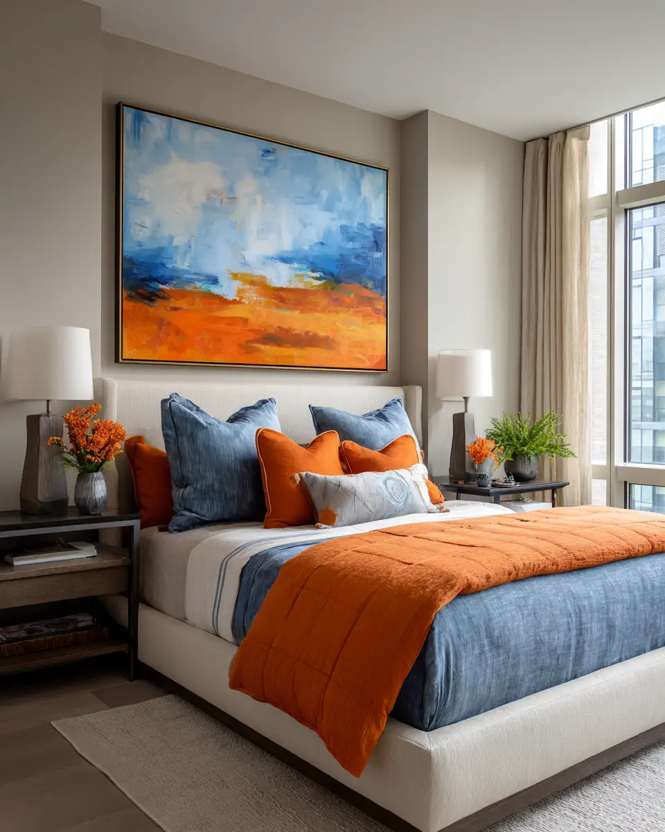 Two-Tone Bedroom Decor Ideas