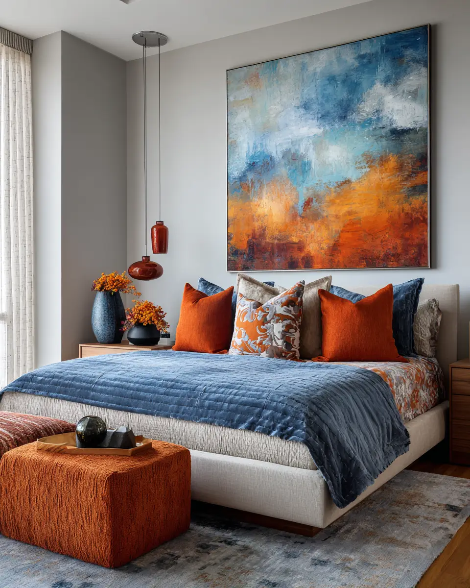 Two-Tone Bedroom Decor Ideas