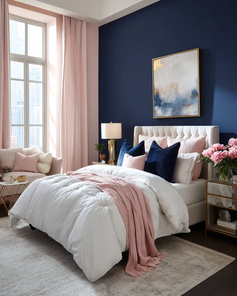 Two-Tone Bedroom Decor Ideas