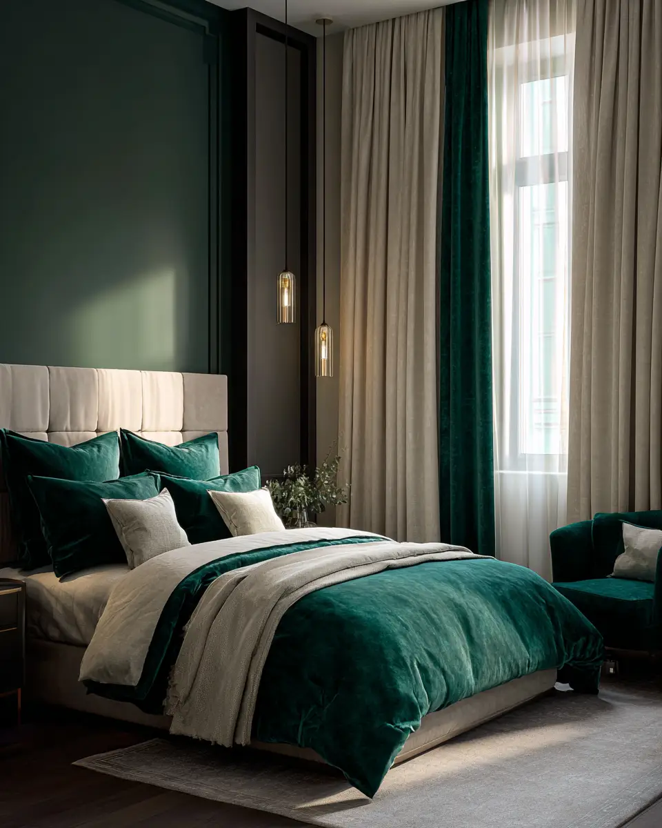 Two-Tone Bedroom Decor Ideas