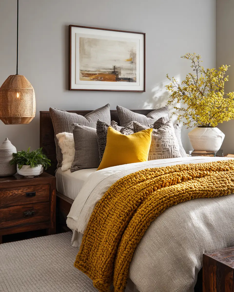 Two-Tone Bedroom Decor Ideas