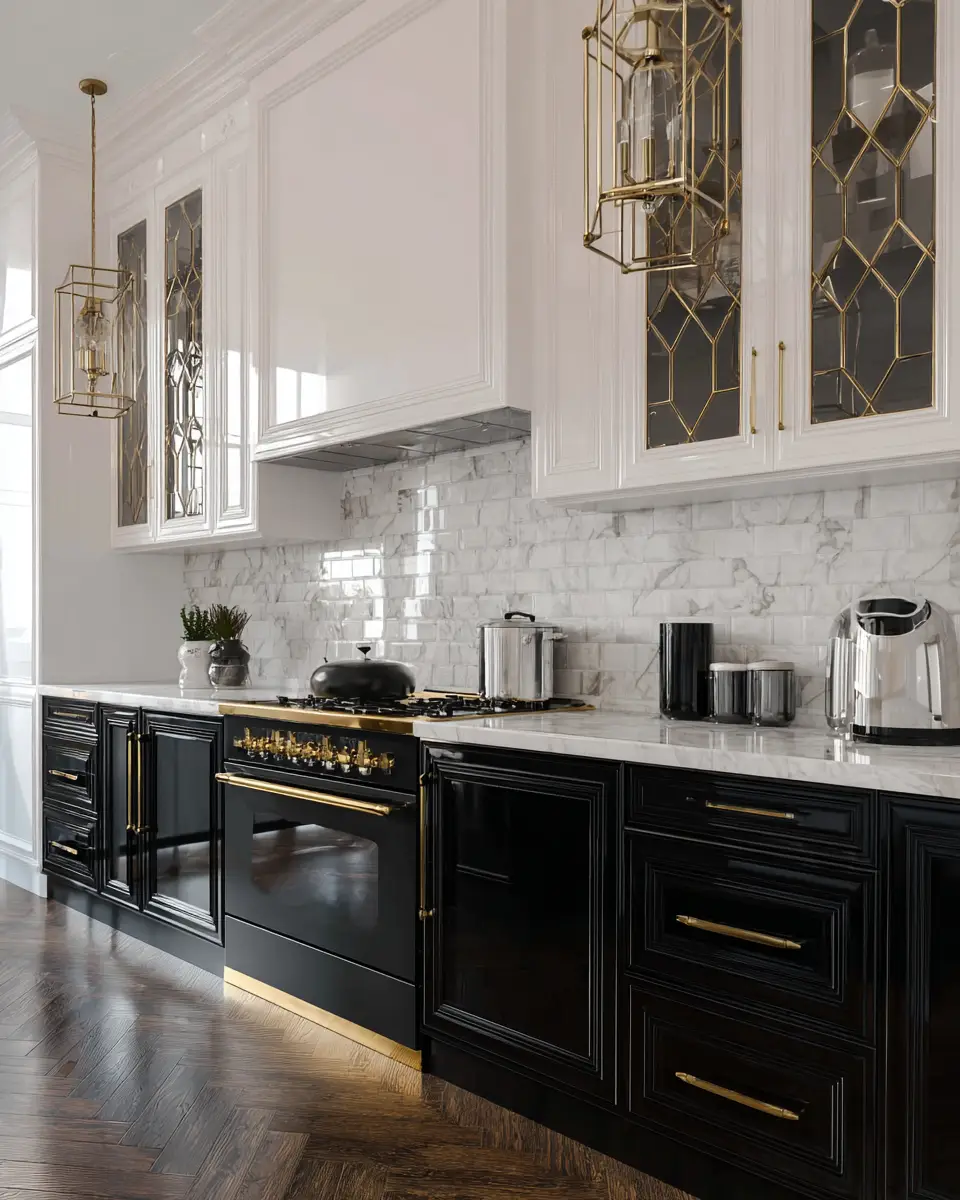 Two-Tone Kitchen Decor Ideas