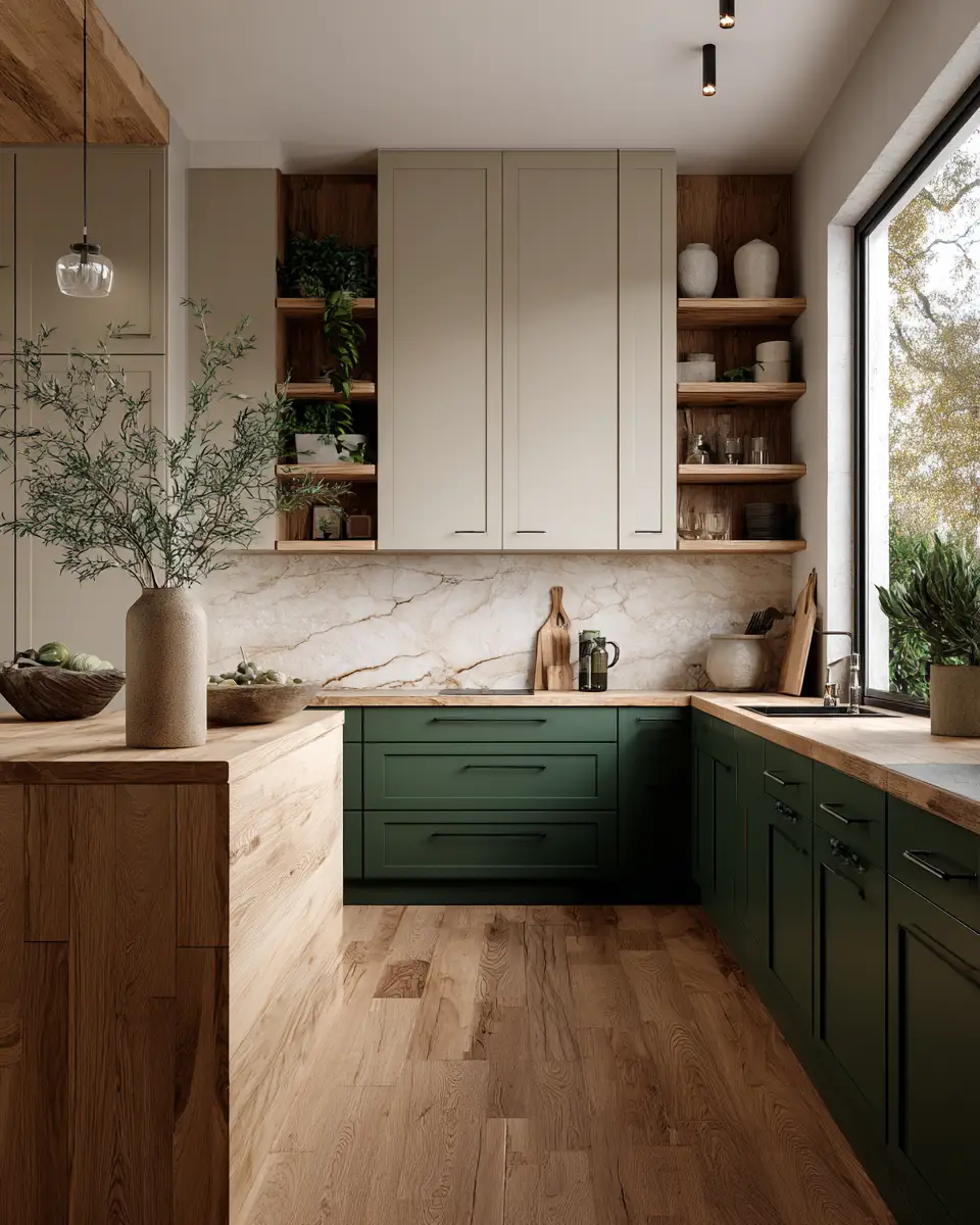 Two-Tone Kitchen Decor Ideas