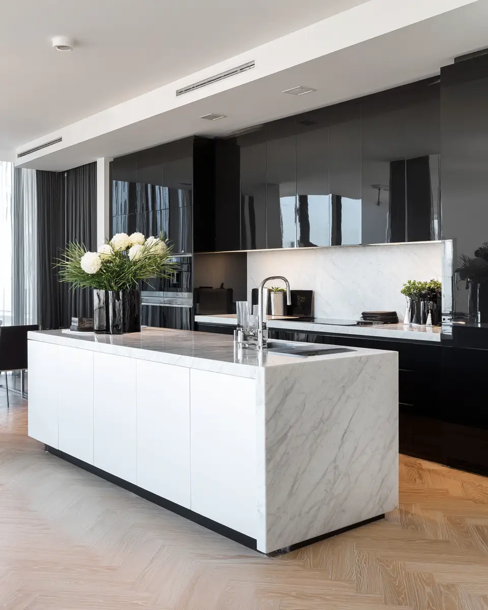 Two-Tone Kitchen Decor Ideas