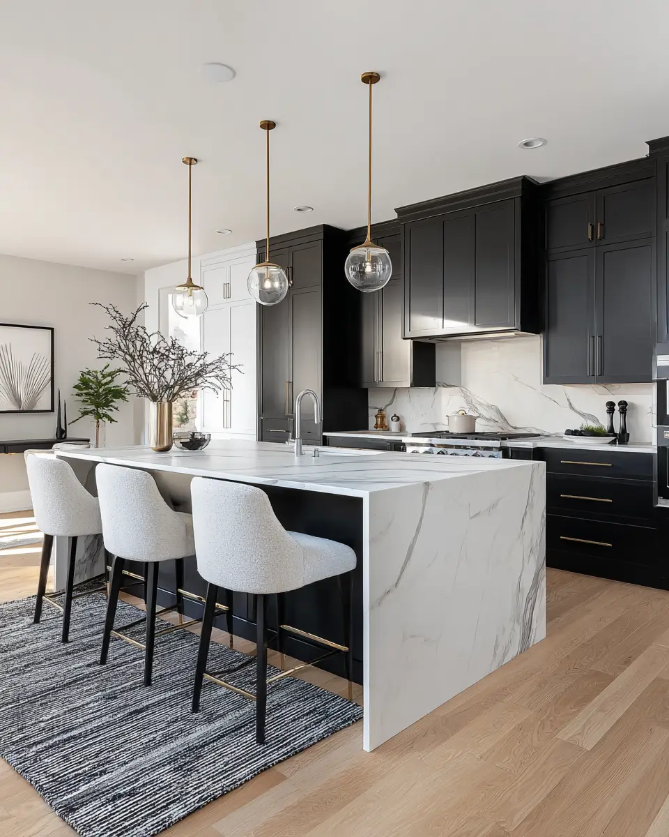 Two-Tone Kitchen Decor Ideas