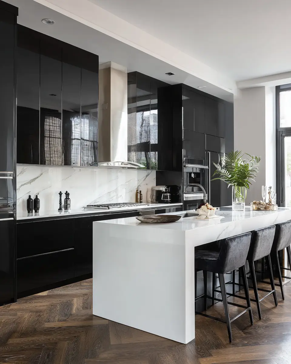 Two-Tone Kitchen Decor Ideas