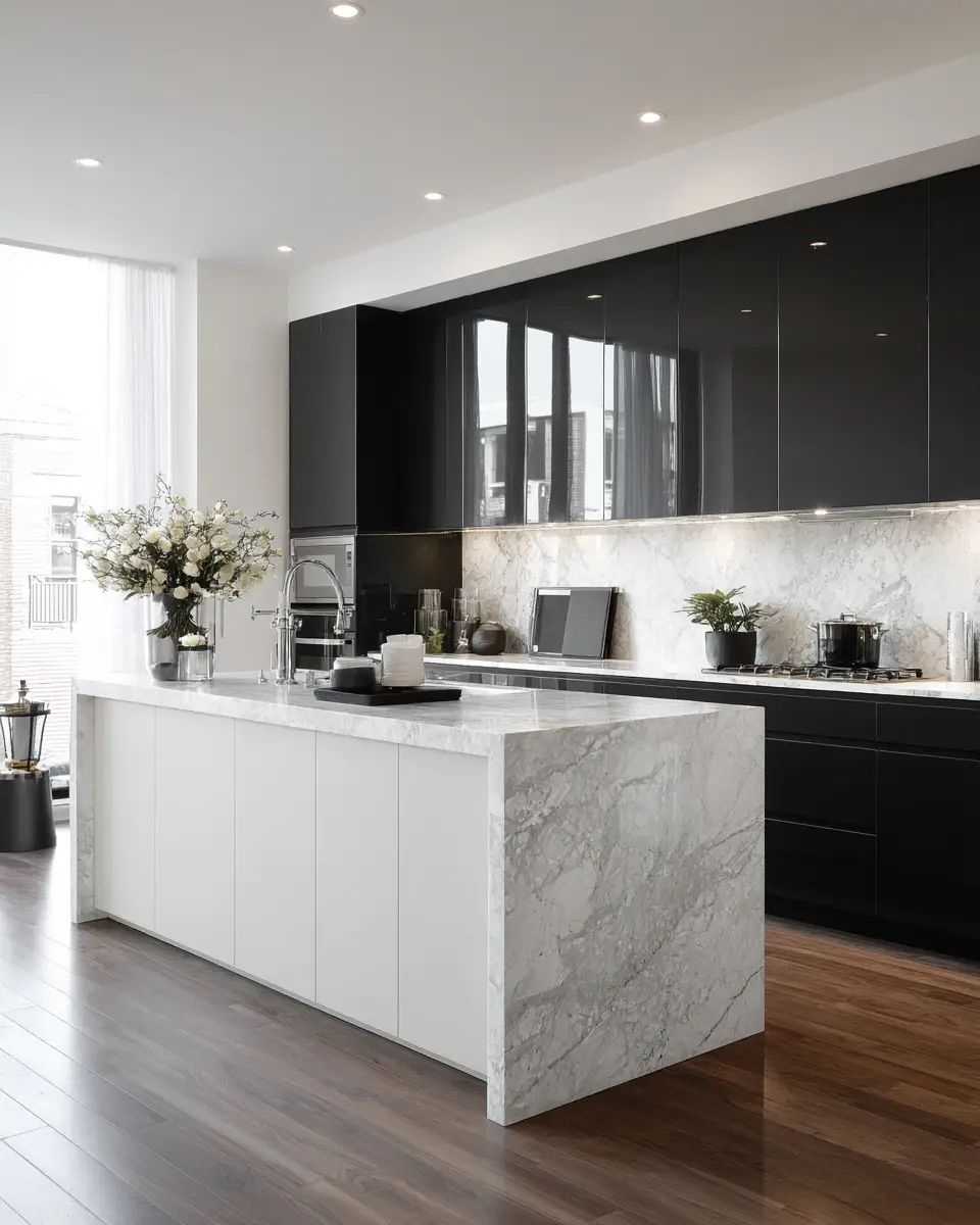 Two-Tone Kitchen Decor Ideas