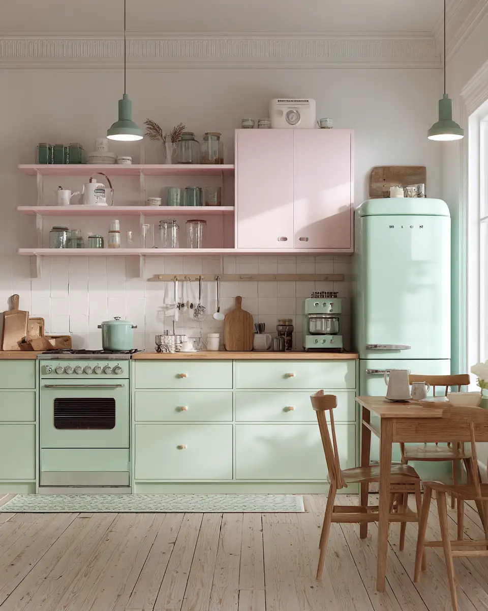 Two-Tone Kitchen Decor Ideas