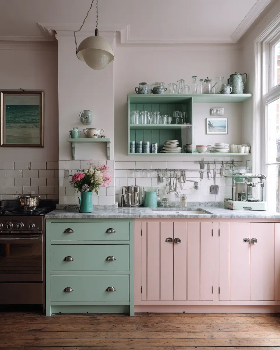 Two-Tone Kitchen Decor Ideas