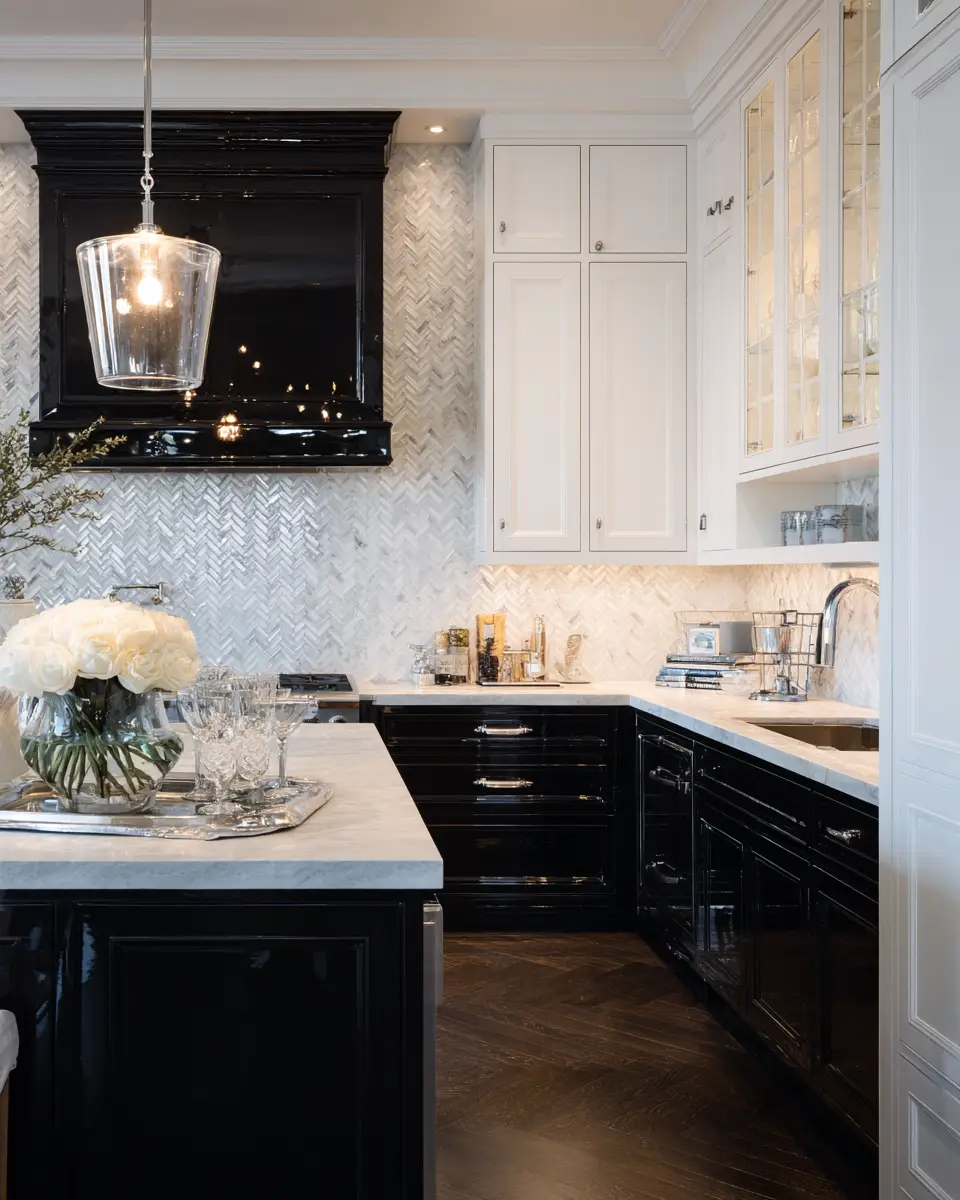 Two-Tone Kitchen Decor Ideas