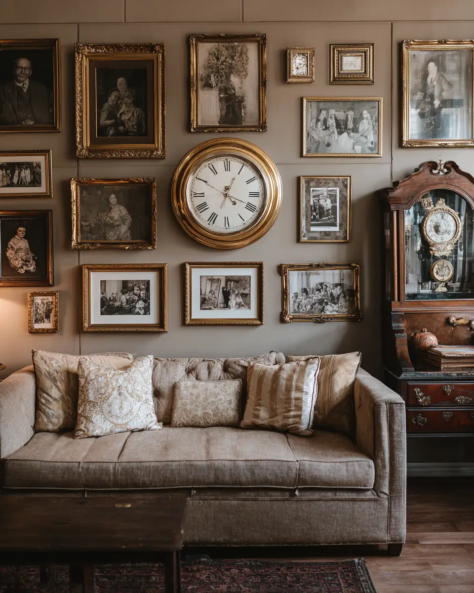 Vintage-Inspired Living Room Decor Ideas
