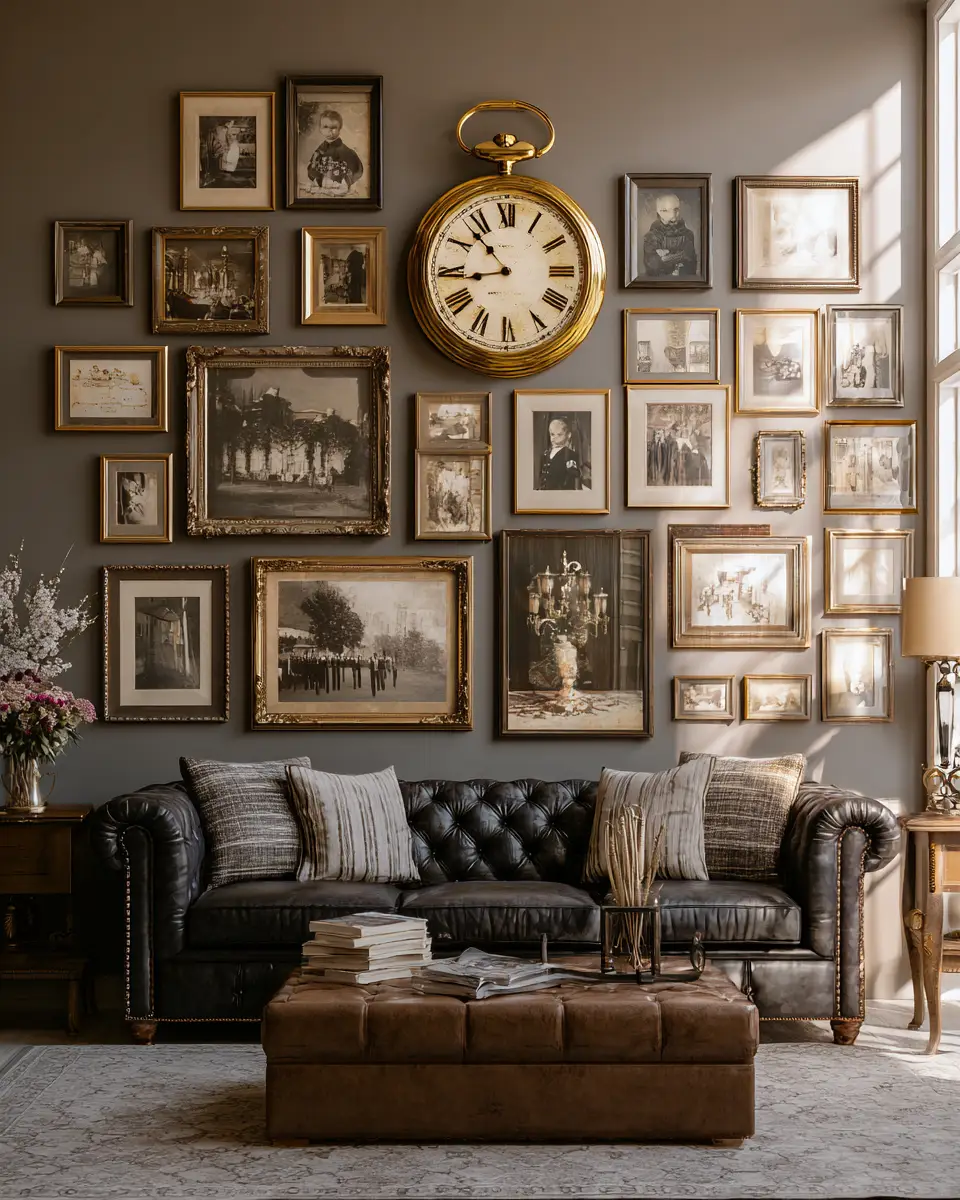 Vintage-Inspired Living Room Decor Ideas