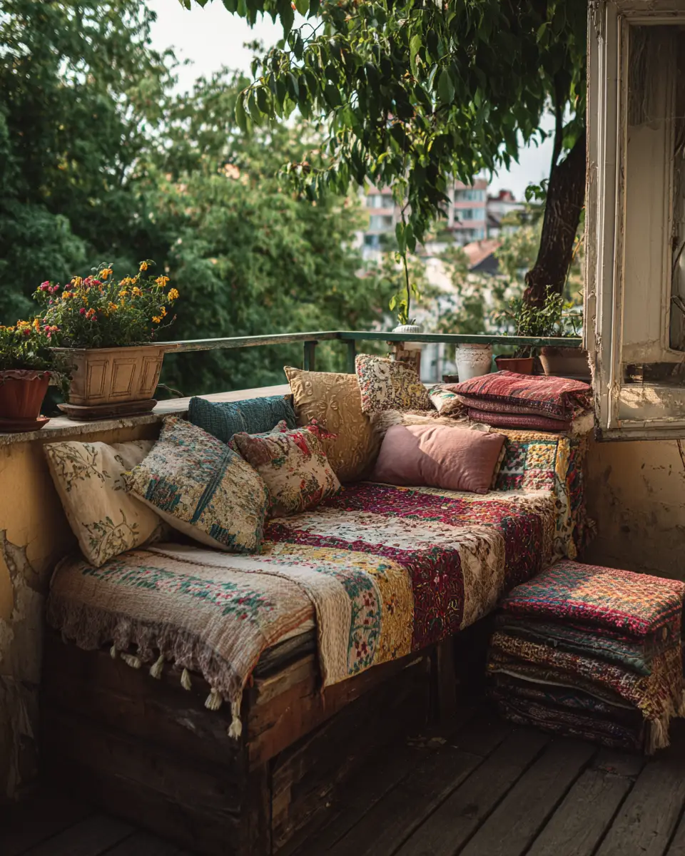 Vintage Balcony Decor Ideas