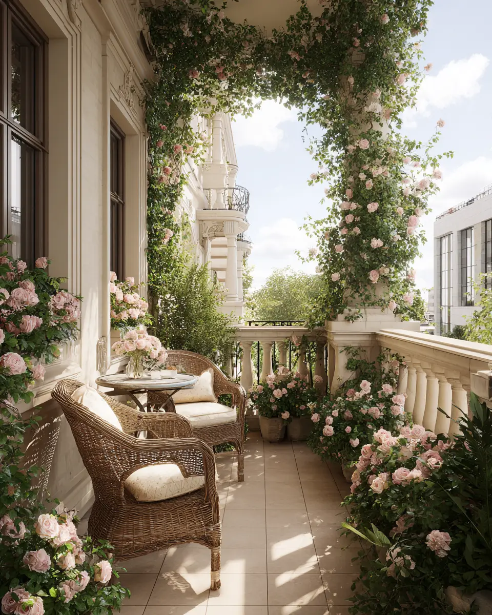 Vintage Balcony Decor Ideas