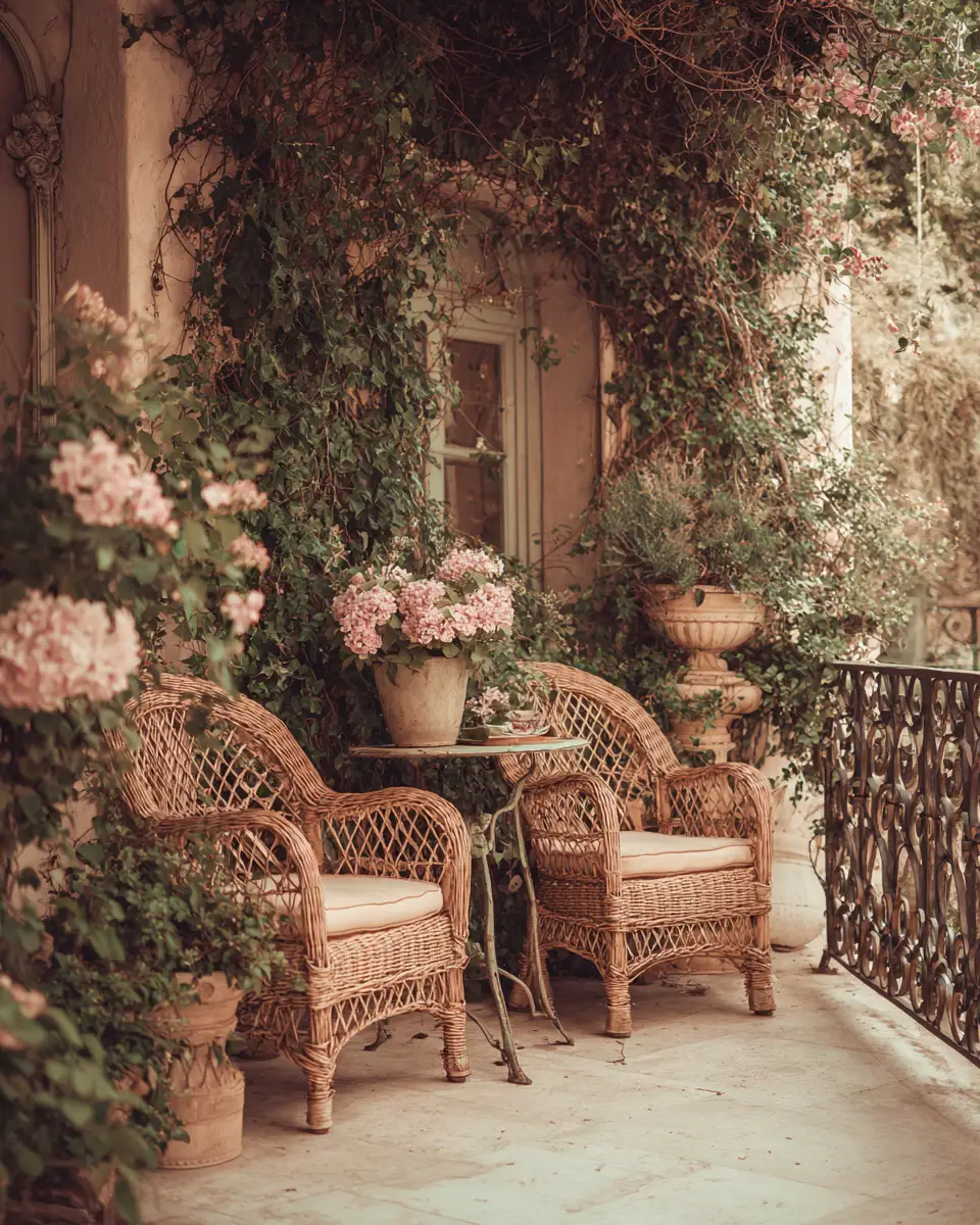 Vintage Balcony Decor Ideas