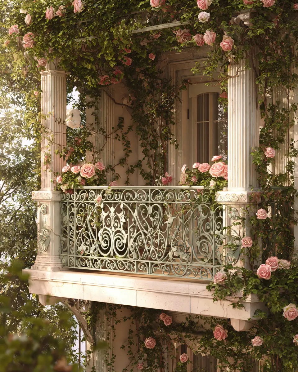 Vintage Balcony Decor Ideas