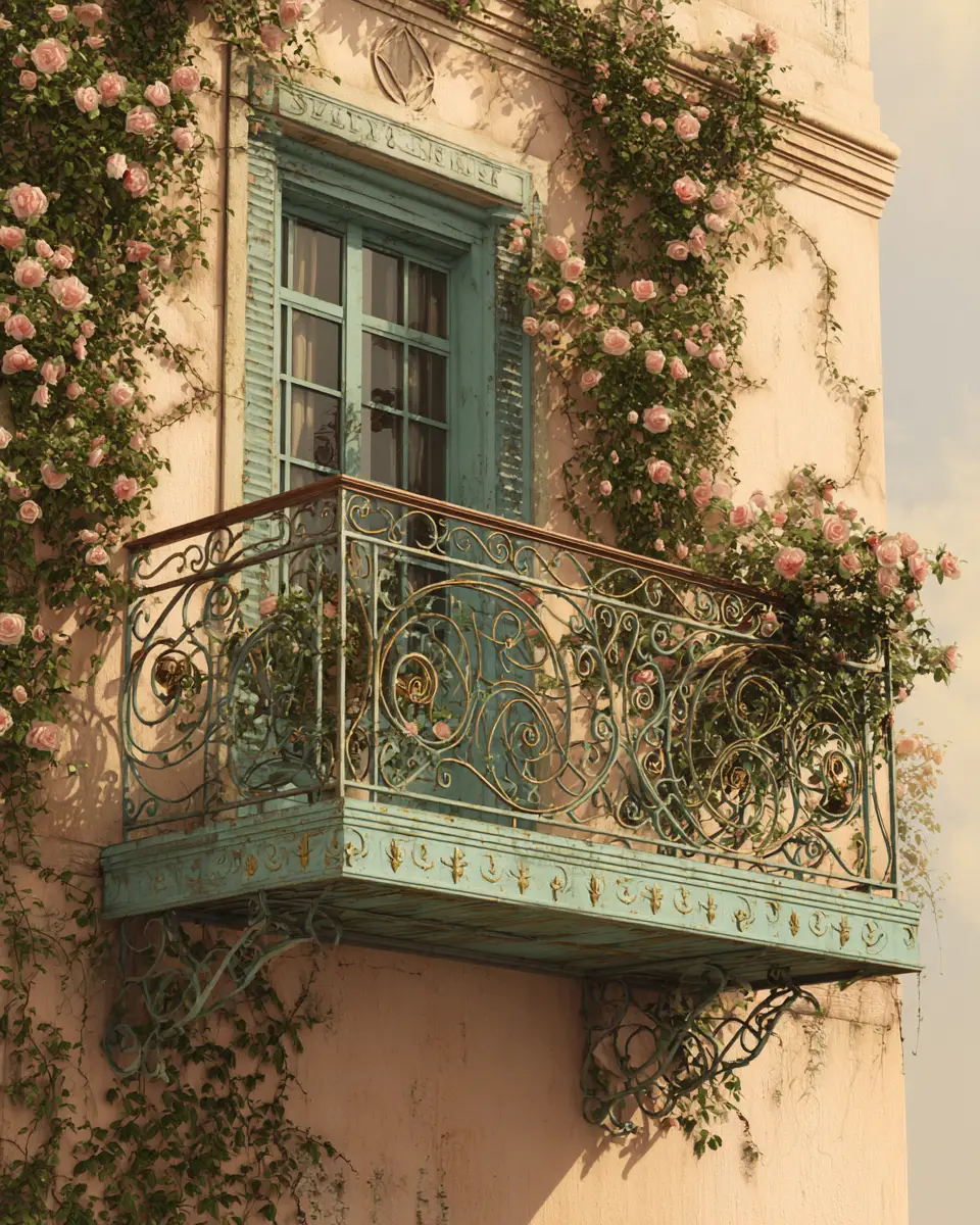 Vintage Balcony Decor Ideas