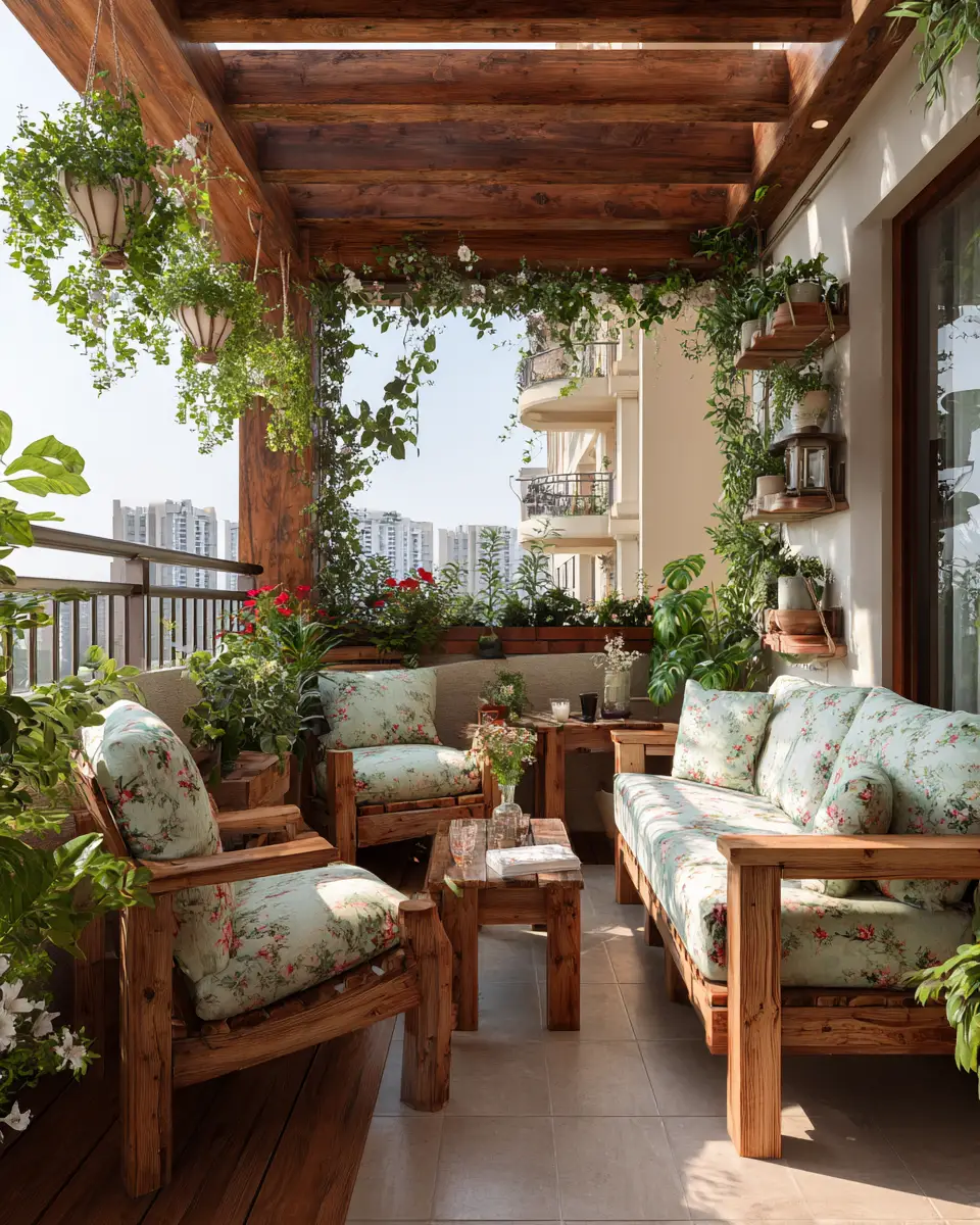 Vintage Balcony Decor Ideas