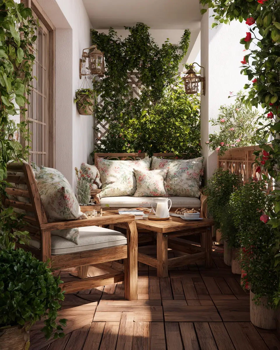 Vintage Balcony Decor Ideas