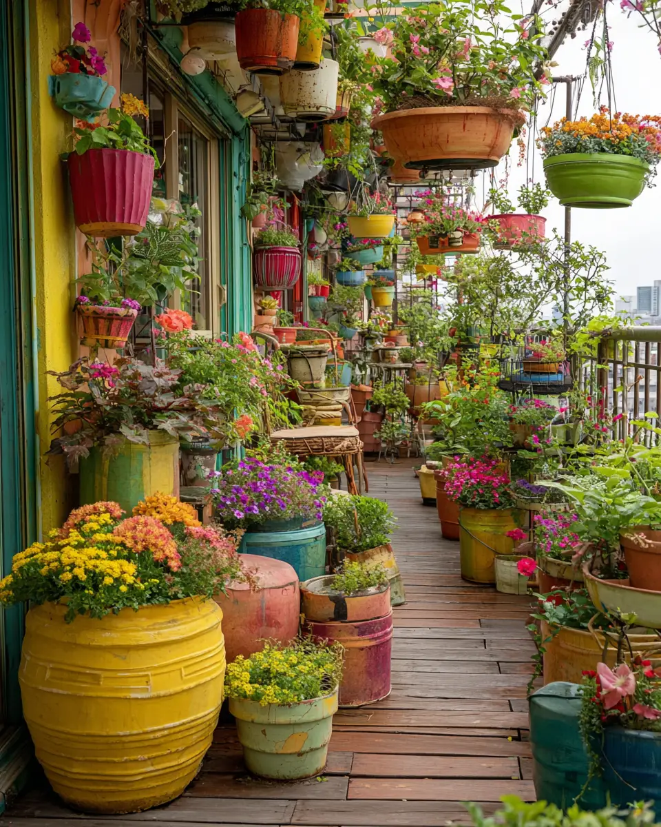 Vintage Balcony Decor Ideas