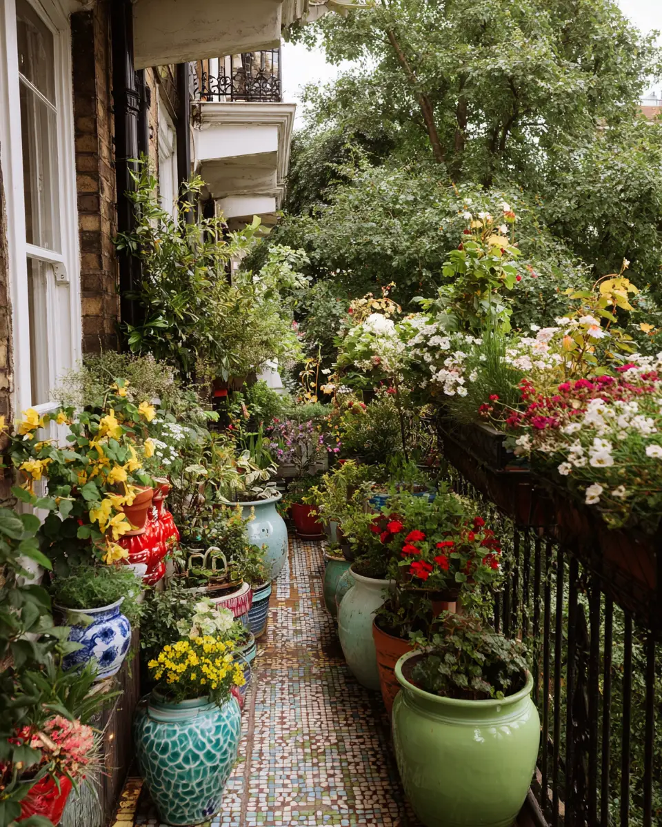 Vintage Balcony Decor Ideas