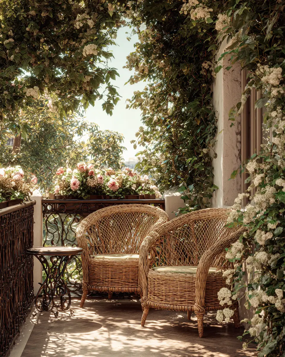 Vintage Balcony Decor Ideas