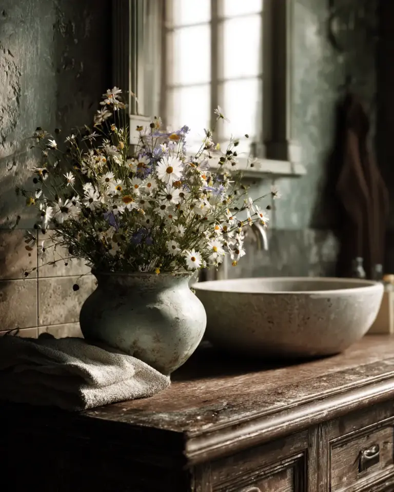 Vintage Bathroom Decor Ideas - Featured