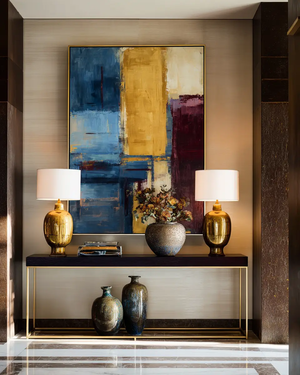 Warm Art Deco Entryway Decor Ideas - Featured