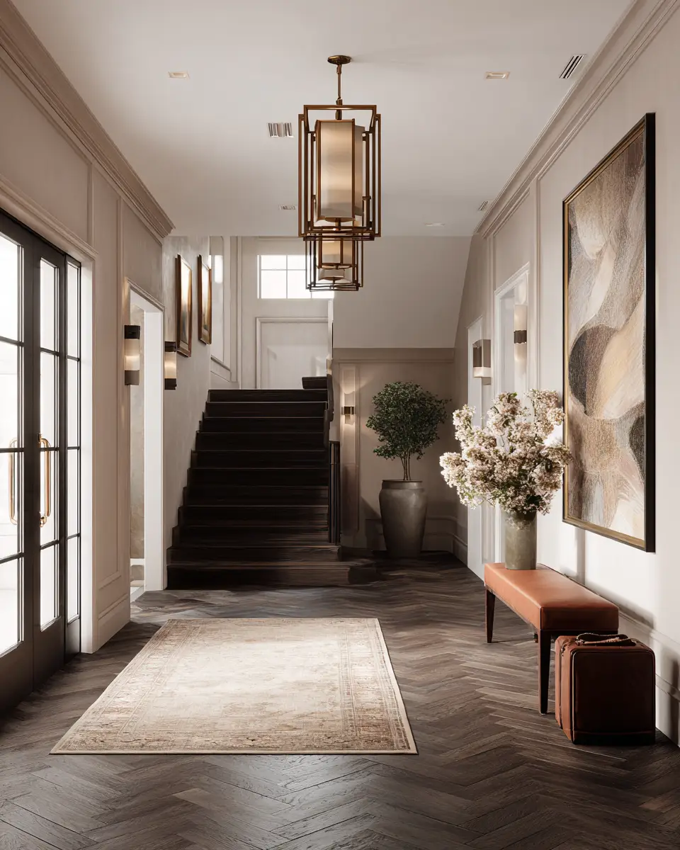 Warm Art Deco Entryway Decor Ideas