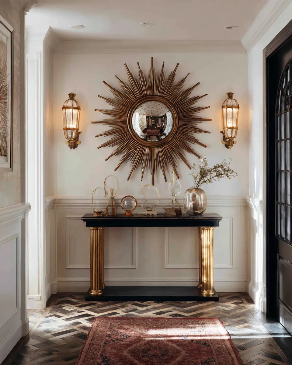 Warm Art Deco Entryway Decor Ideas