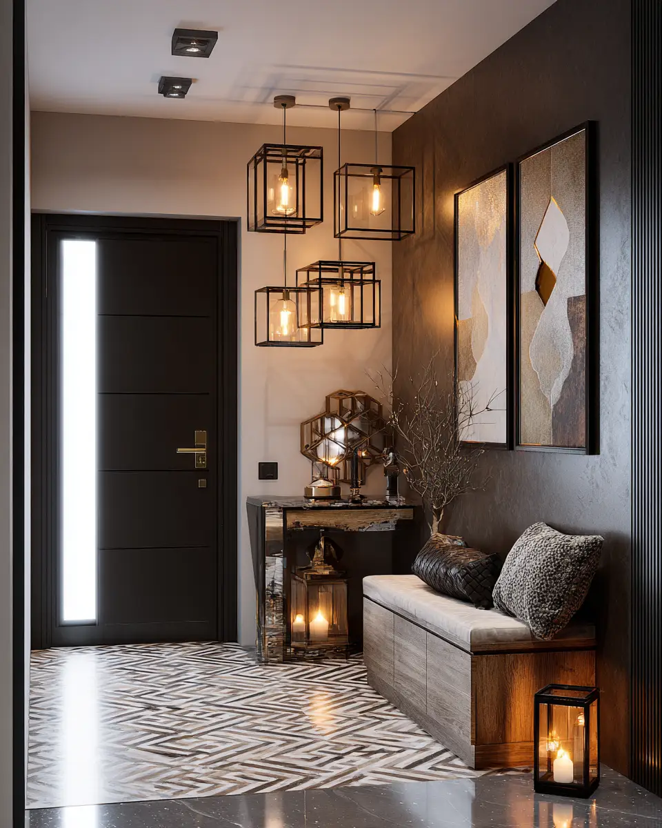 Warm Art Deco Entryway Decor Ideas