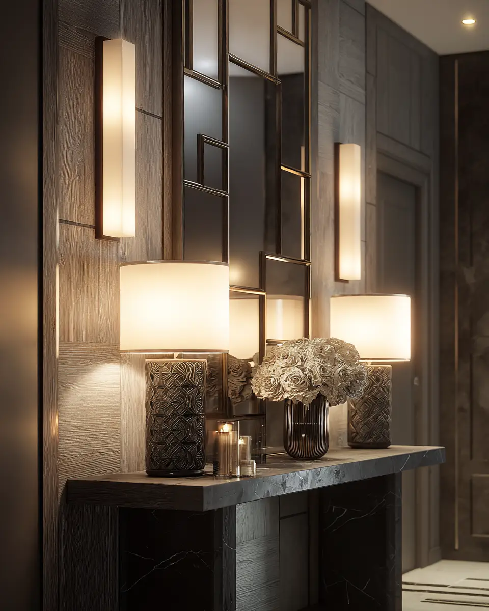 Warm Art Deco Entryway Decor Ideas