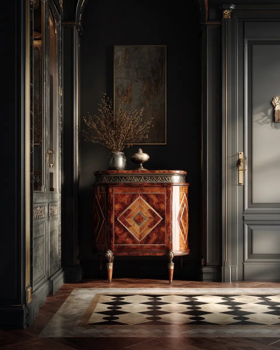 Warm Art Deco Entryway Decor Ideas