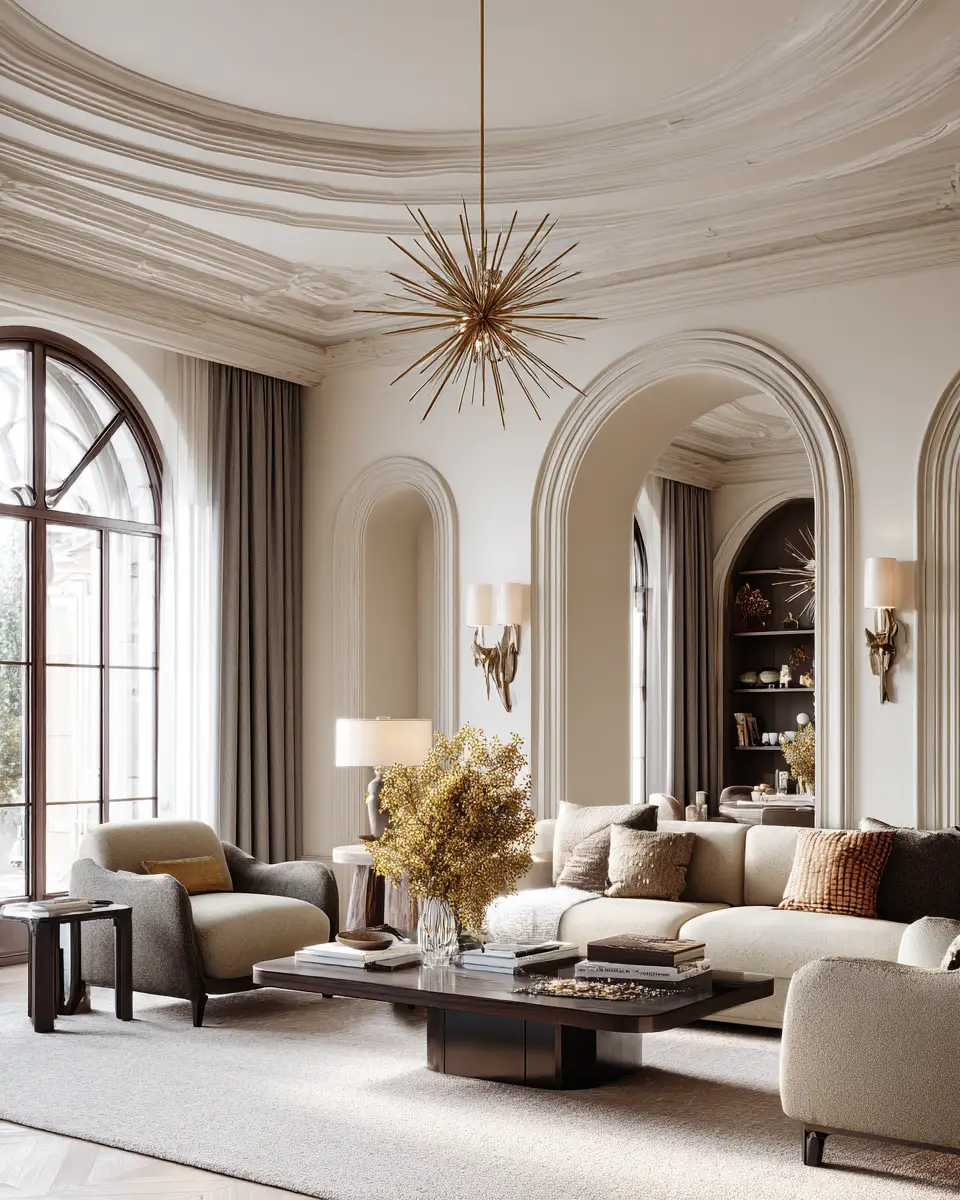 Warm Art Deco Living Room Decor Ideas