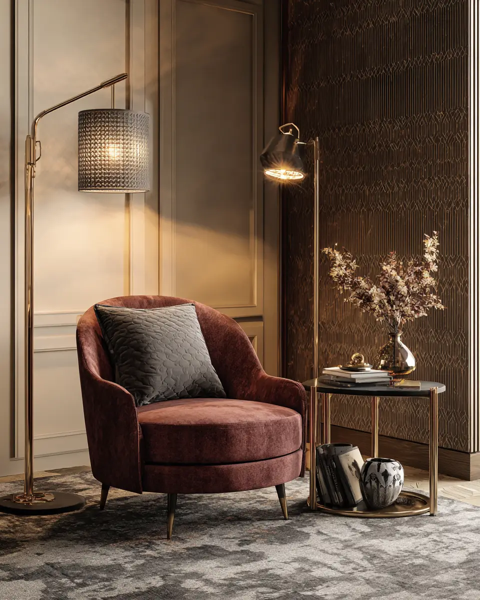 Warm Art Deco Living Room Decor Ideas