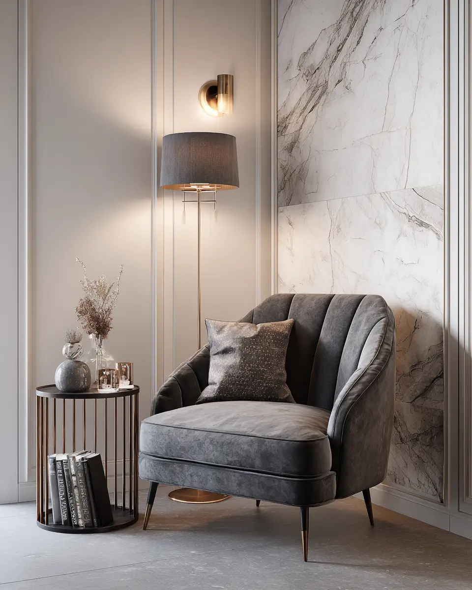 Warm Art Deco Living Room Decor Ideas