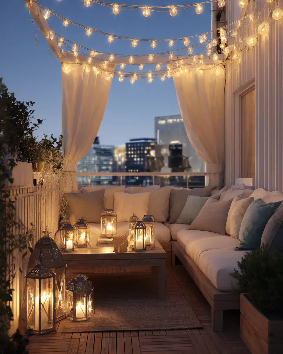 Warm Coastal Balcony Decor Ideas