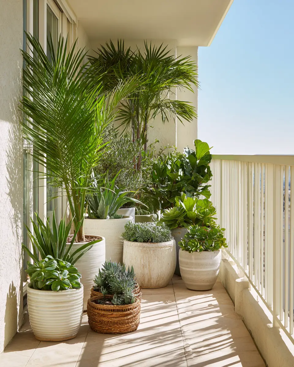 Warm Coastal Balcony Decor Ideas