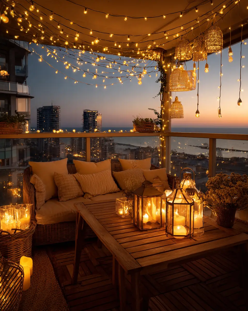 Warm Coastal Balcony Decor Ideas