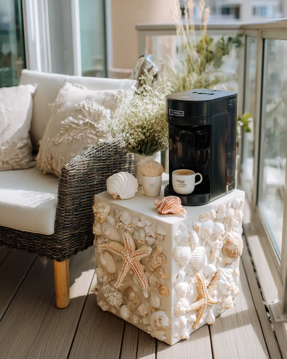 Warm Coastal Balcony Decor Ideas