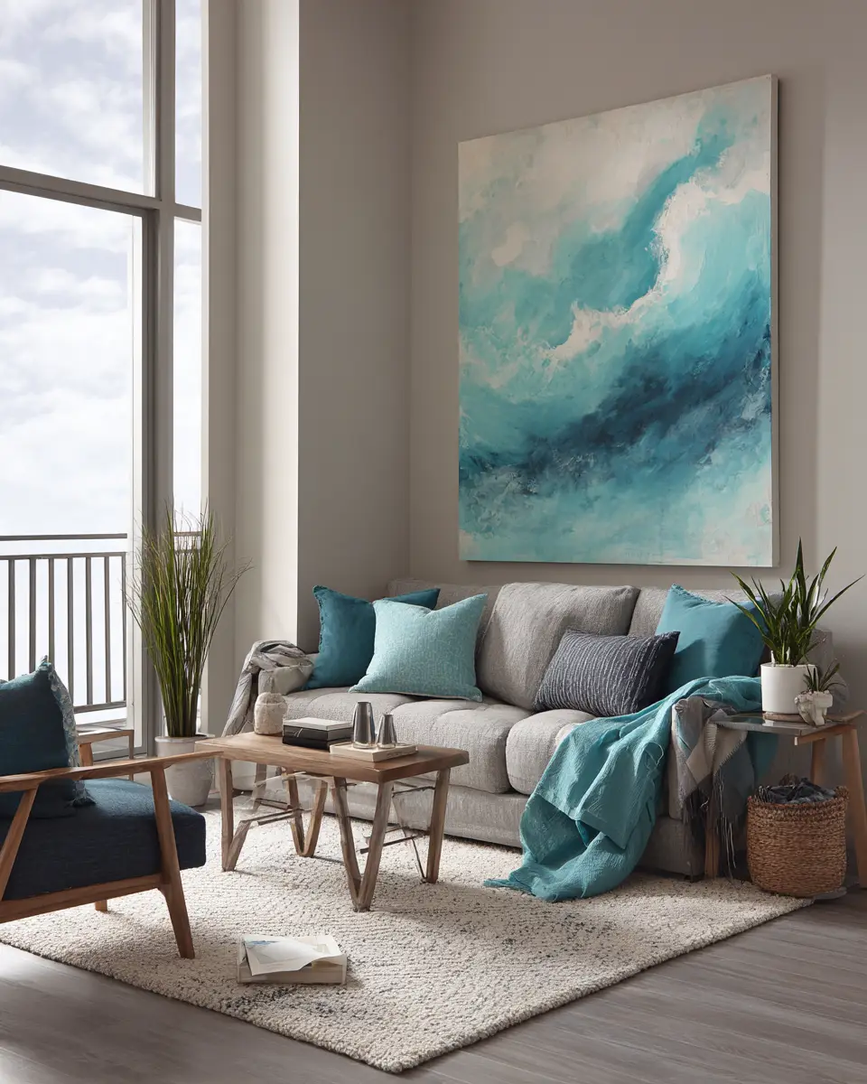 Warm Coastal Balcony Decor Ideas