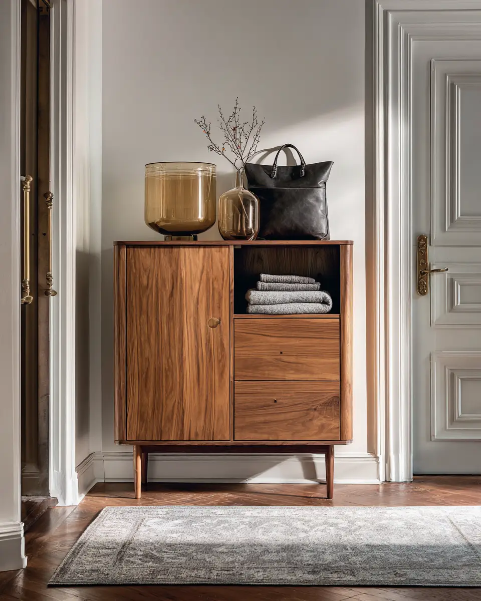 Warm Contemporary Entryway Decor Ideas