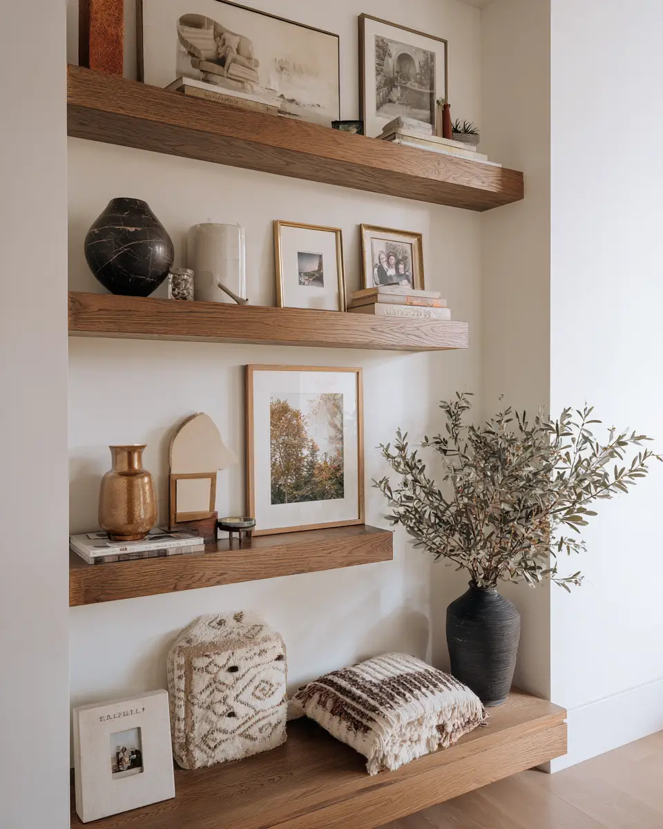 Warm Contemporary Entryway Decor Ideas