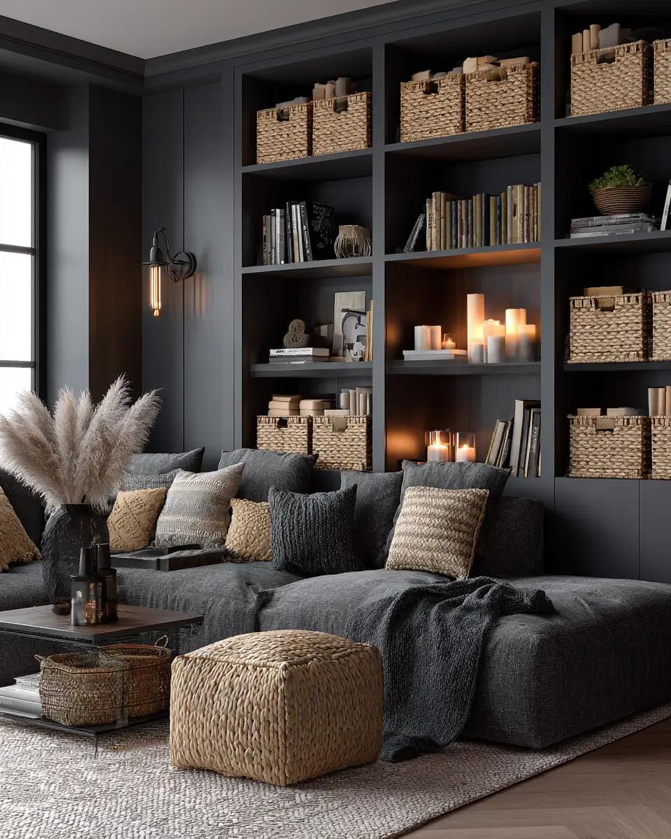 Warm Contemporary Living Room Decor Ideas