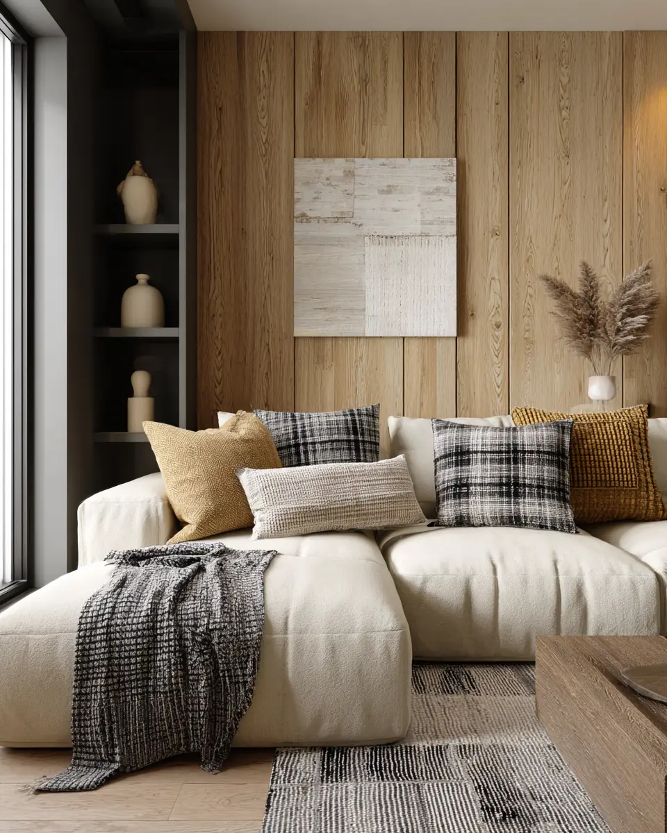 Warm Contemporary Living Room Decor Ideas