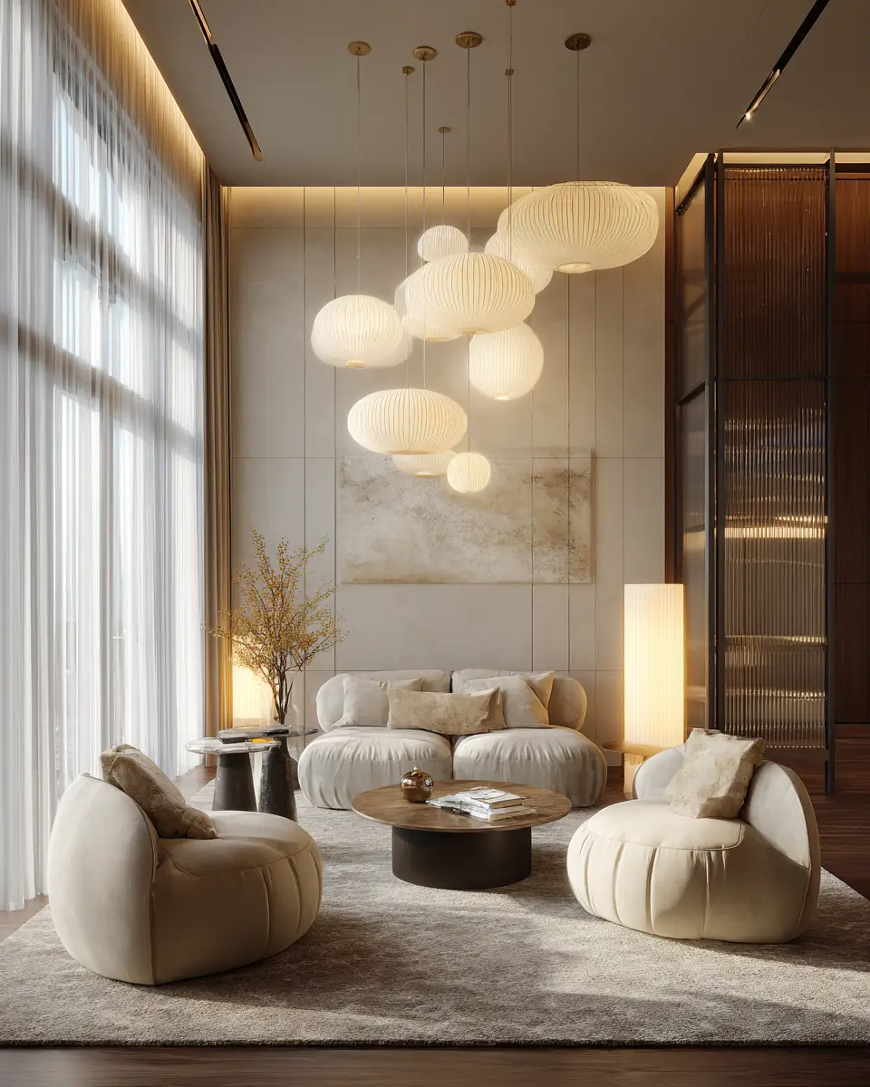 Warm Contemporary Living Room Decor Ideas