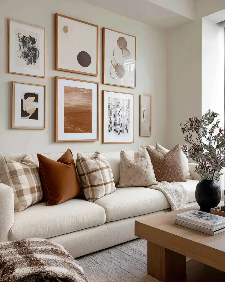 Warm Contemporary Living Room Decor Ideas