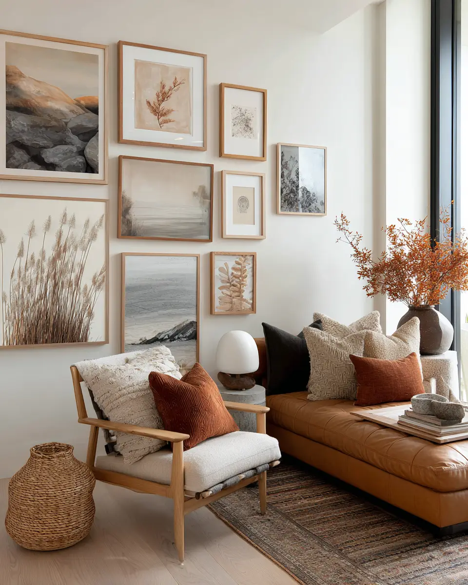 Warm Contemporary Living Room Decor Ideas